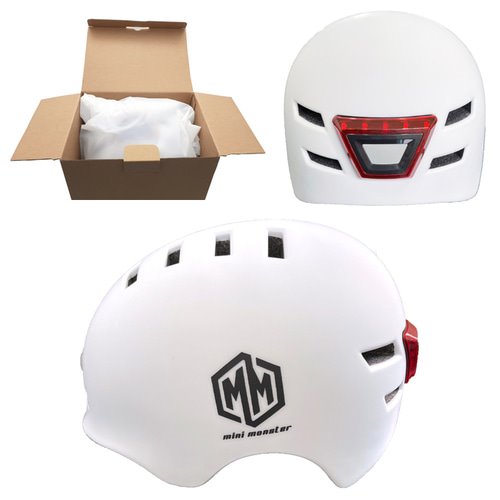 [이지라이드]미니몬스터 스마트 LED 헬멧